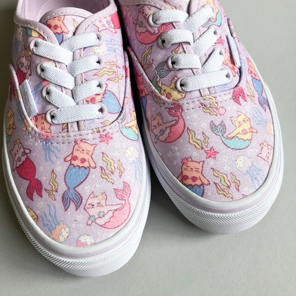 mermaid cat vans
